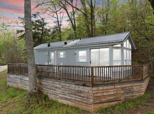 Premium Cabin with Pasture Views & Private Hot Tub