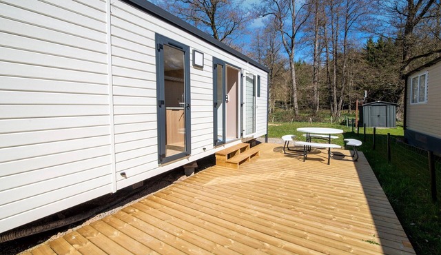 Premium caravan in Érezée with terrace in Érezée