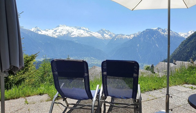 Premium Chalet a. d.Piste in ski u. Hiking area BELALP with panoramic views