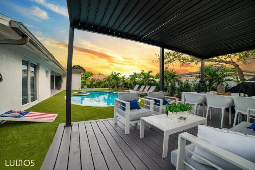 Premium Miami Villa Resort Pool, Golf & BB Court L05