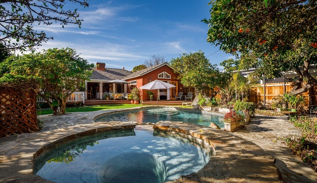 Premium Pool SoCal Spa Retreat Orchard Private R&R LA Near Universal Hollywood