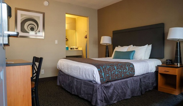 Premium Queen Room in Motel Located in SOMA, Free Parking,15 Min Walk to Moscone