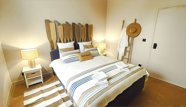 Premium room "La Plage" - Manoir du Monde