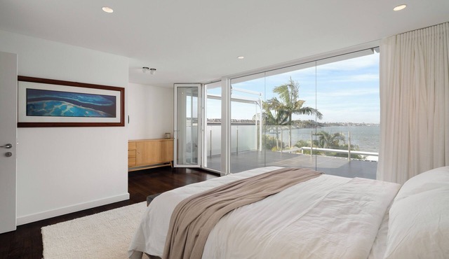 Premium waterfront home with pool & water access