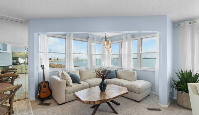 Premium Waterfront Retreat w/Views, Dock, Firepit