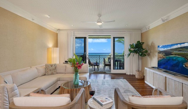 Presidential Suite Luxury Beachfront Turtle Bay Ocean Villa Beach & pool