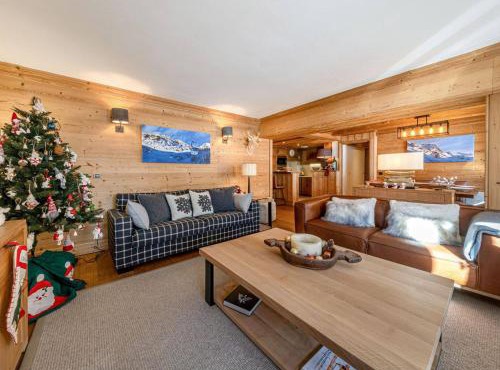 Prestigieux appartement de 140m² aux pieds des pistes, proche village enfants, Val-d'Isère - FR-1-694-114