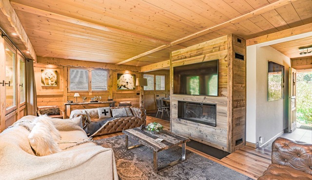 Prestigious chalet ski in ski off at Megéve