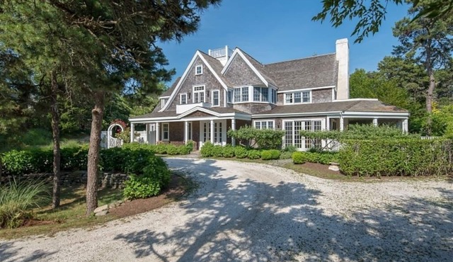 Prestigious Monomoy Mansion in Nantucket with Heated Pool and Provence Flair