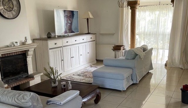 Pretty chimney house