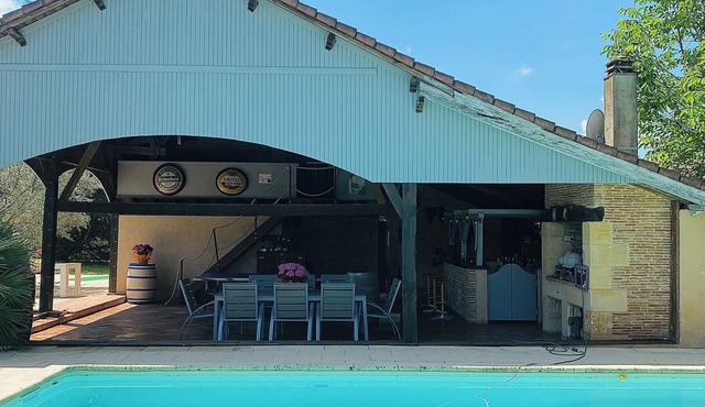 Pretty comfortable holiday home with swimming pool and unique facilities