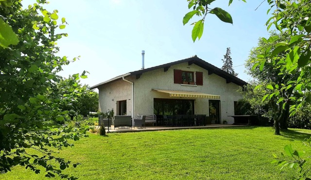 Pretty country house by the water