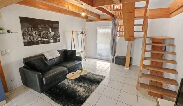 Pretty duplex with pool