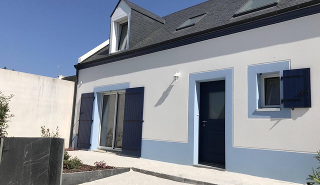 Pretty house any comfort with sea view