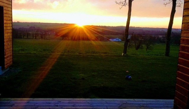 Pretty house between sea and countryside