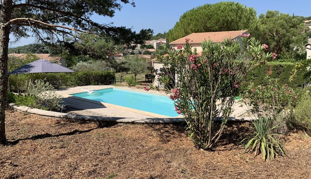 Pretty house on a 4'500m2 plot of land, in Chauzon, Ardèche