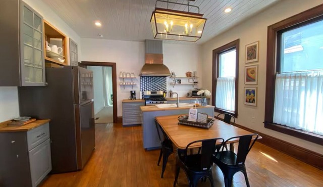 Pretty in Pink Home Right Off The Ohio River Craft Bourbon Stop