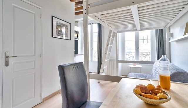 Pretty Mezzanine Studio in the Heart of Paris (2F)