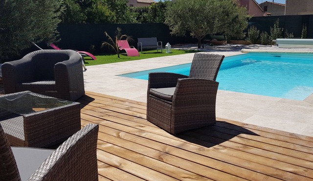 Pretty Villa 8 pers with private heated pool - between sea and Gorges du Verdon