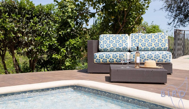 Pretty villa in greenery ecrin