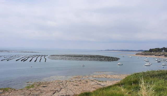 Pretty, well-equipped house 5 minutes walk from 2 beautiful beaches and the nautical center.