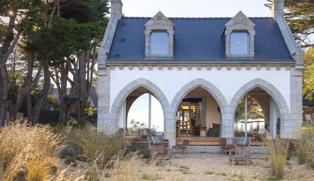 Prieuré 336m2 Front Baie | Piscine | Sauna Hammam