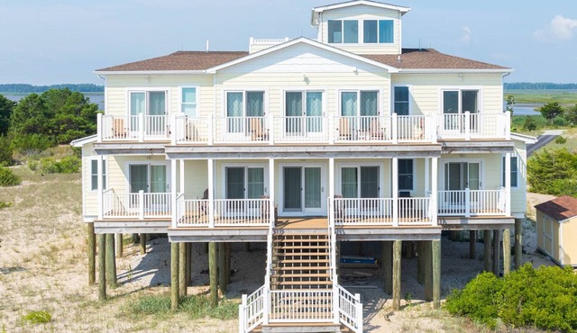 Prime Hook Oasis -Unique Private Waterfront Property