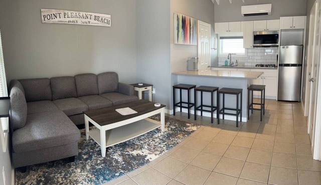 Prime Location, Steps from Beach, 2 BR, 1 BA with onsite parking spot