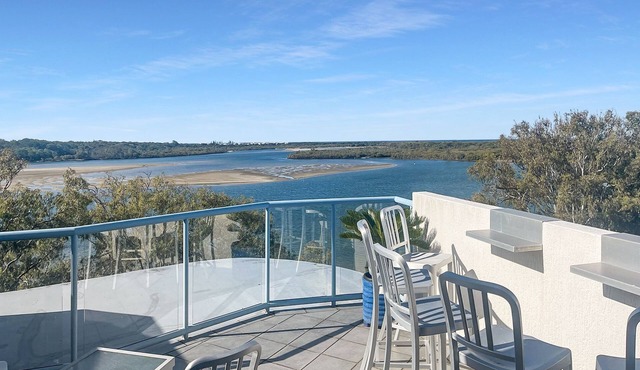 Prime location along Maroochy River with excellent river views.