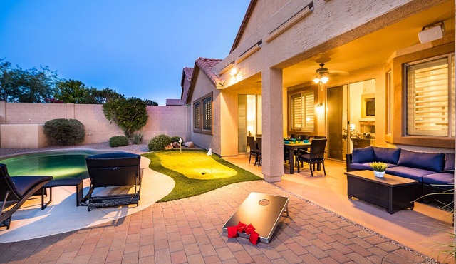 Prime Location, Heated Pool, Fun Game Room, Putting Green, Outdoor BBQ, & More