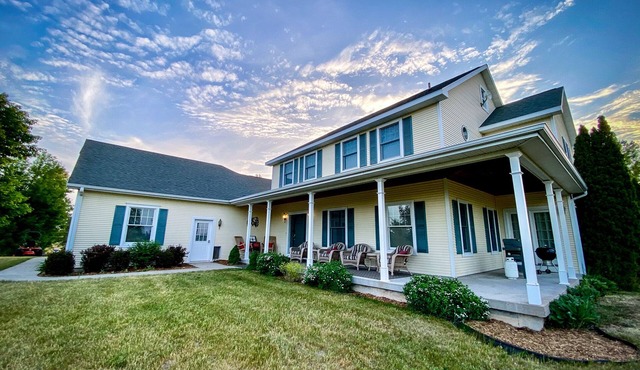 Prime location less than 1 mile from Traverse City Horse Shows/GLEF
