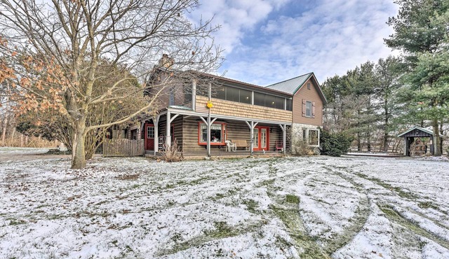 Primitive Goshen Pine Lodge with Fireplace!