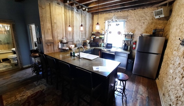 Primitive yet classy apartment in rural Iowa near small town shopping and hiking