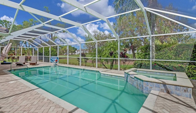 Pristine Luxury Heated Pool Home on the Golf Course