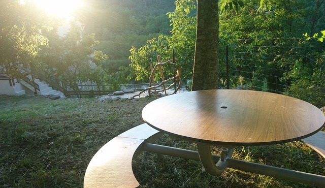 Private beach and panoramic view, on the Dolce Via