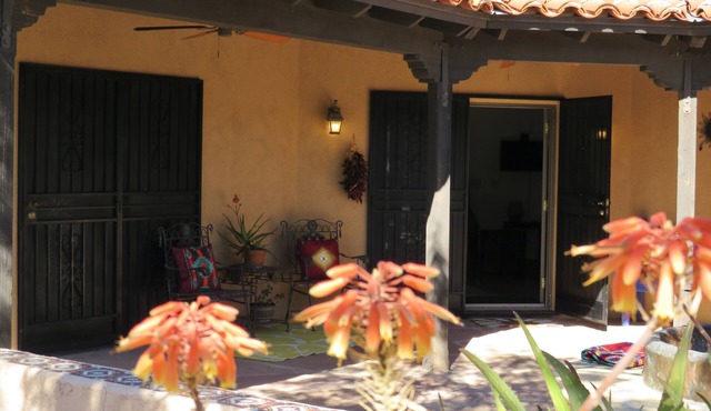 Privacy and views, with Saguaro National Park -East at the end of the street
