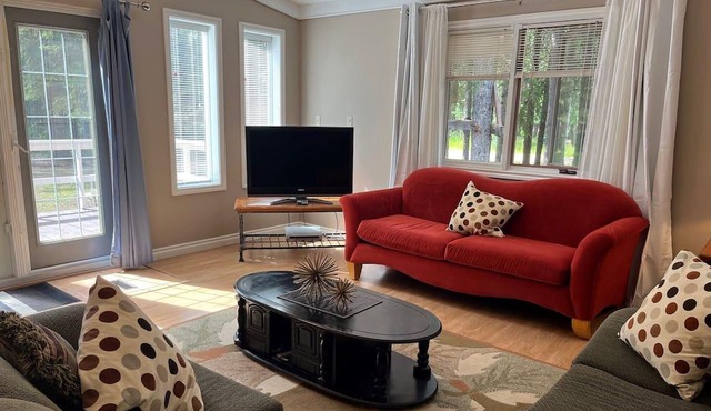 Privacy Galore! Enjoy this roomy year round lake home surrounded by the forest