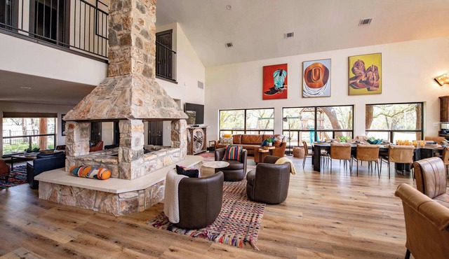 Private 12-Acre Estate | 2 Homes | Sleeps 22