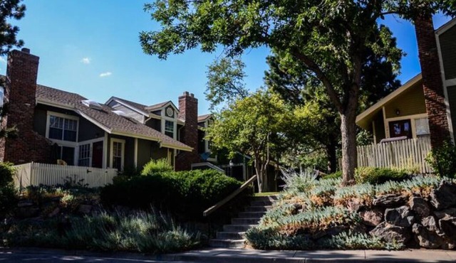 Private 3 Level Colorado Townhouse with 2 Car Garage Parking