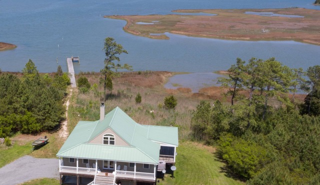 Private, 7-acre waterfront retreat on Winter Harbor Haven