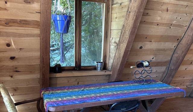 Private Aframe cabin on 17acres of the Chetco River