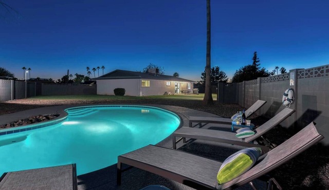 PRIVATE and FABULOUS! With heated pool in a GREAT location!