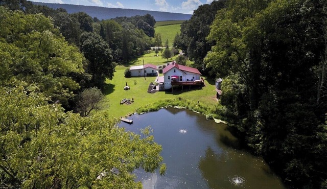 Private and quiet setting ~ Pond and stream ~ Check us out! Look us up! Relax!