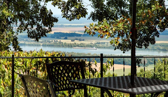 Private and Secluded! Enjoy the stunning view and wooded surrounding.