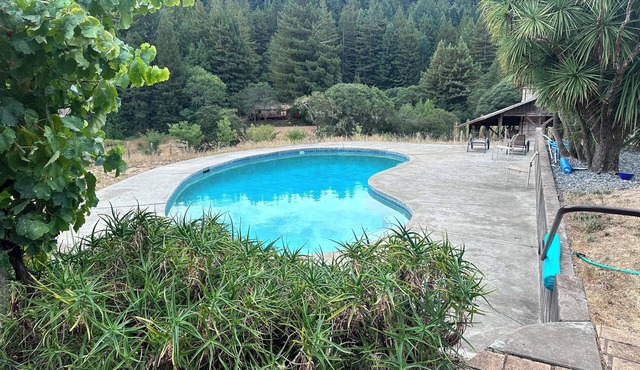 Private Anderson Valley Retreat w/Pool & Redwood Forest Views