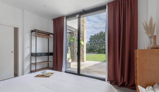 Private apartment with garden and beautiful views