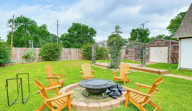 Private Backyard Oasis: Spacious Home in Humble!