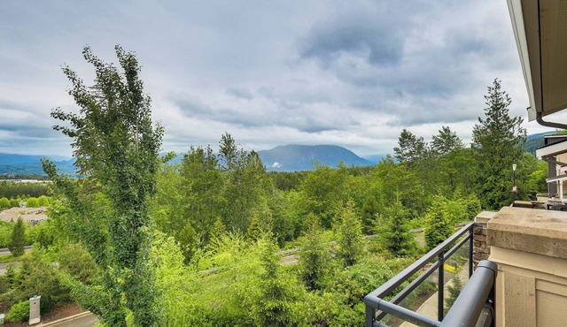Private Balcony! Mtn-View Snoqualmie Townhome