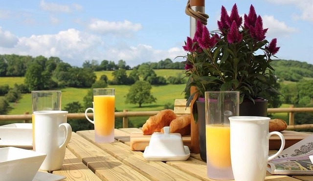 Private Barn with outstanding views
