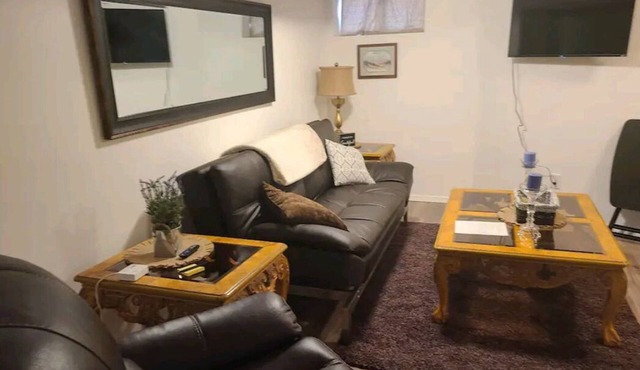 Private basement studio apt.n